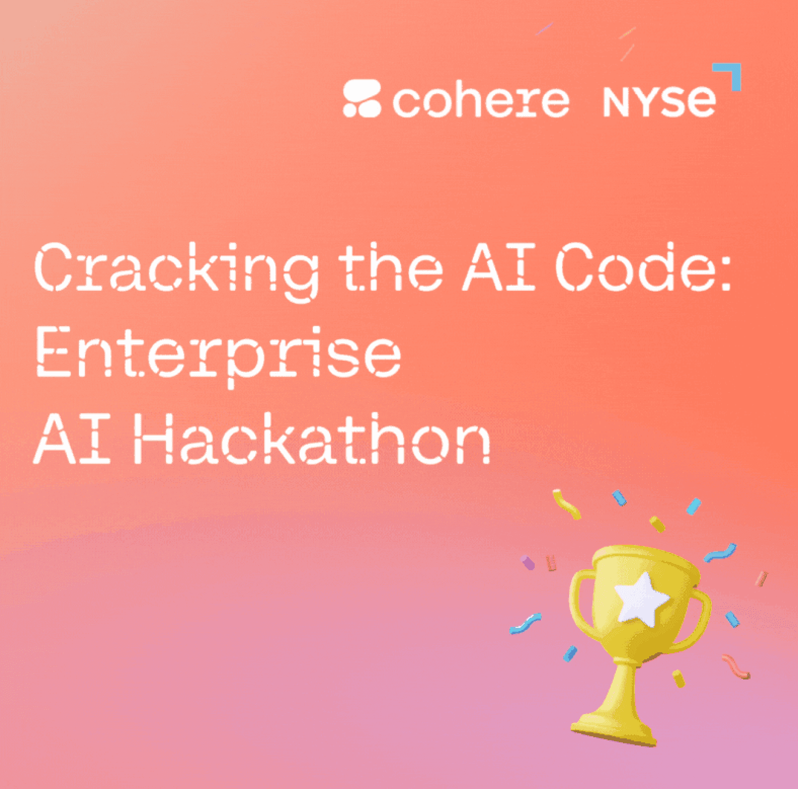 Enterprise AI Hackathon — Cohere and NYSE collaboration